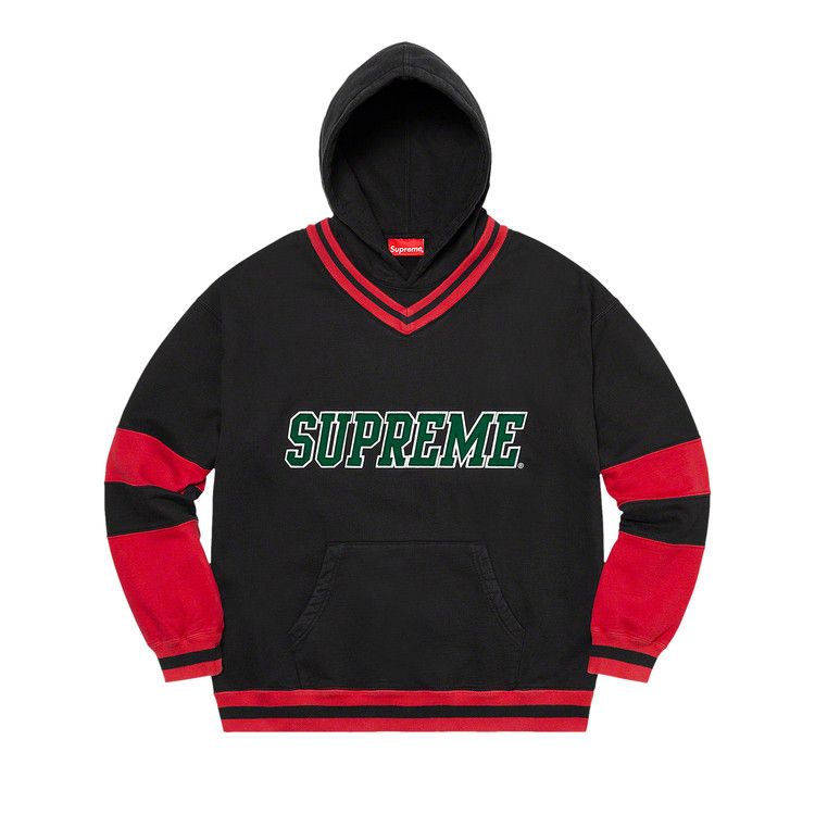 

Толстовка Supreme Hockey Hooded Sweatshirt, Black