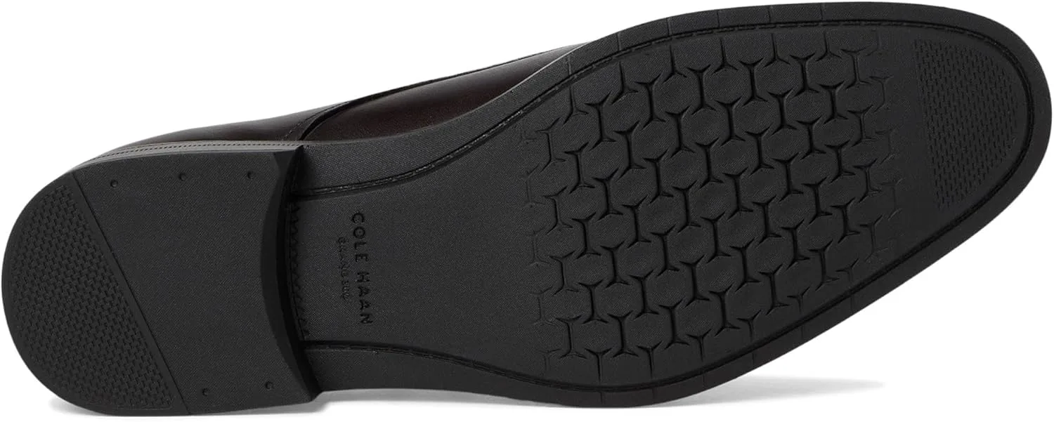 Мужские оксфорды Cole Haan Harmon Grand Plain Toe, черный/коричневый/шоколадный — фото 3