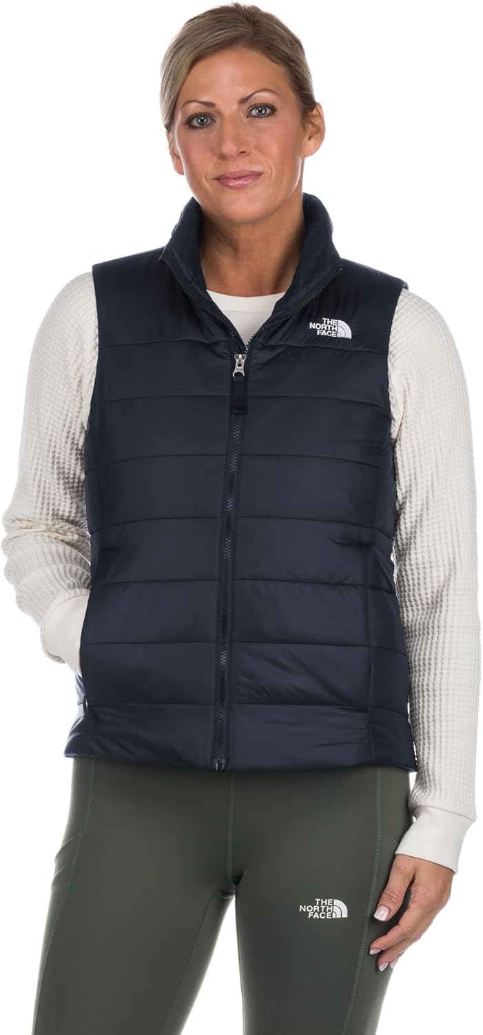 

Женский жилет The North Face стеганый с логотипом, черный