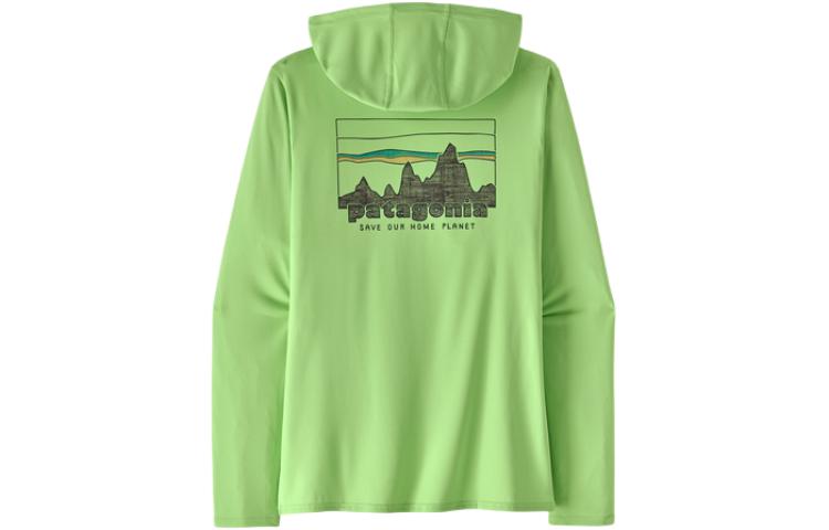 

Футболка Capilene Quick Dry женская Patagonia, зеленый
