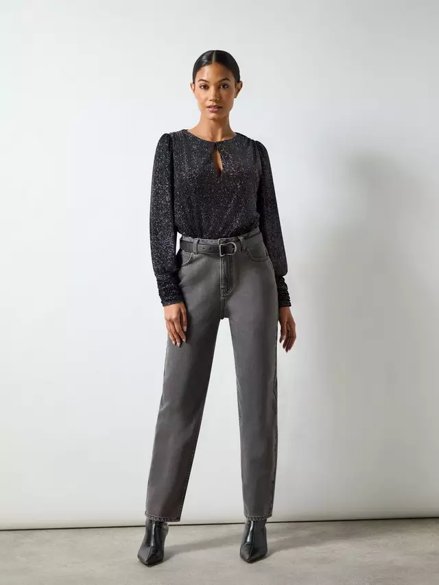 

Боди Ro&Zo Black Sparkle Velvetsuit, черный