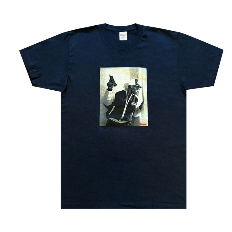 

Футболка Supreme Krs One Tee 'Navy', синий