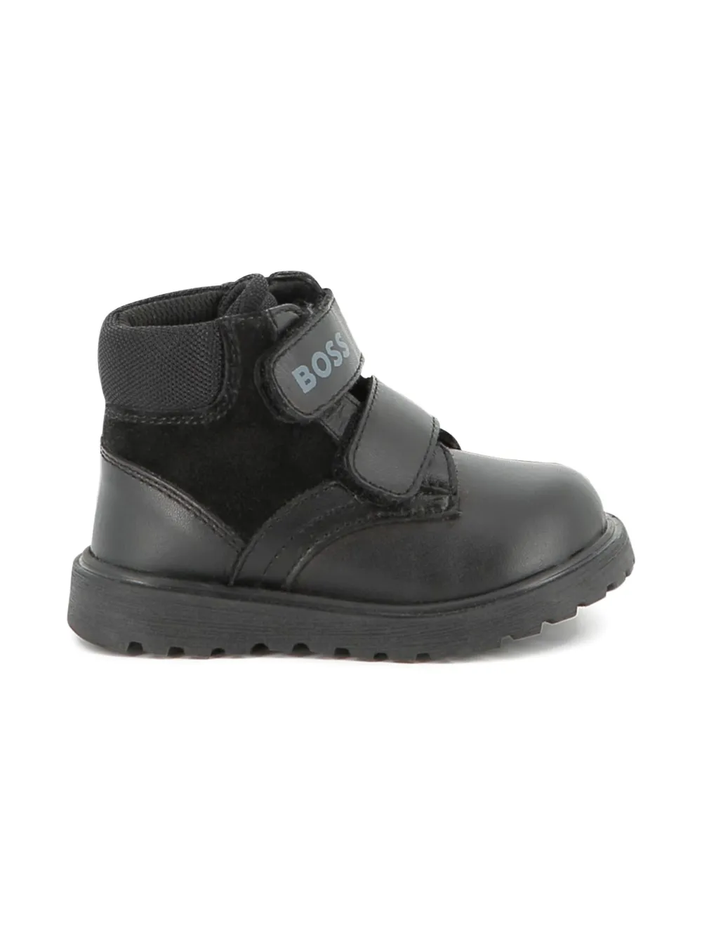 

Ботинки на липучках BOSS Kidswear, черный