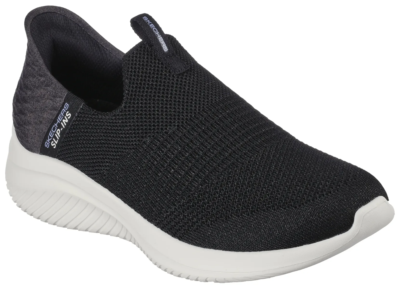 Кроссовки-слипоны Skechers "ULTRA FLEX 3.0 - SMOOTH STEP", слипоны, тапочки, повседневная обувь веганского производства, черный