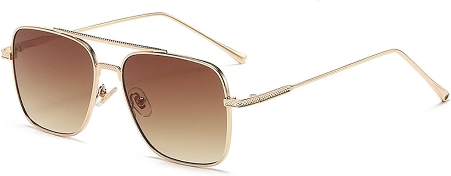 

GAOXIN Модные металлические солнцезащитные очки для мужчин и женщин, для вождения, отдыха на природе, уличной фотосъемки, декоративные солнцезащитные очки (Цвет: A, Размер: 1), A