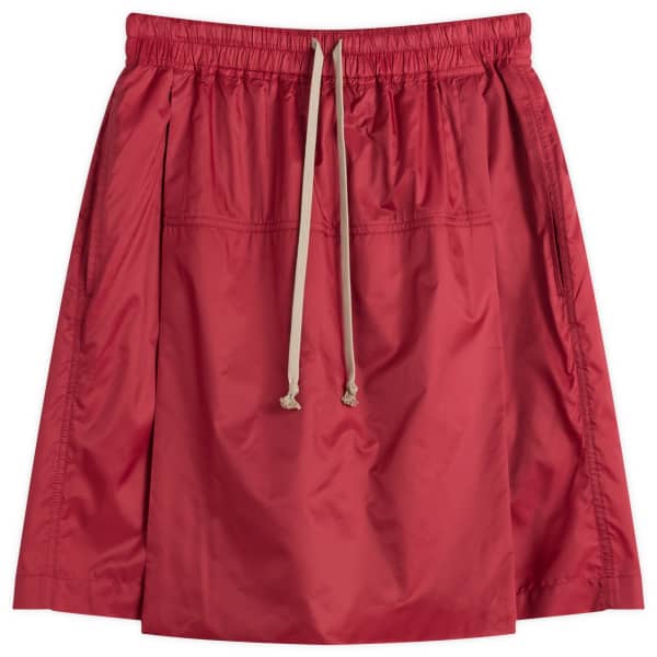 

Rick Owens X moncler kiltshorts drawstring шорты, Carnelian