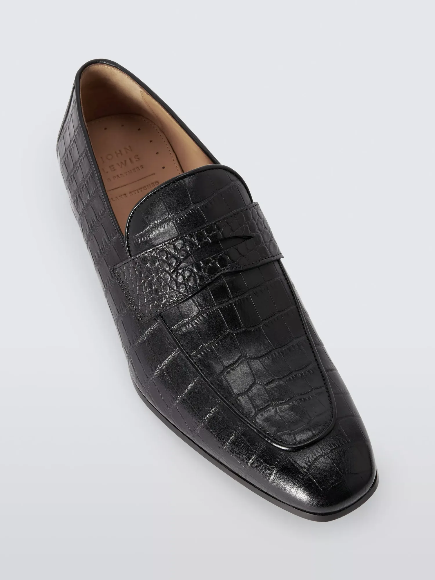 Лоферы Ledbury из кожи с эффектом крокодила John Lewis — фото 4