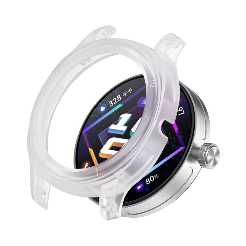 

Penc Iwatch Часы Protective Case Huawei PC Plastic Case Material Huawei Watch GT Cyber, Elegant [frosted transparent] DIY change to 22mm