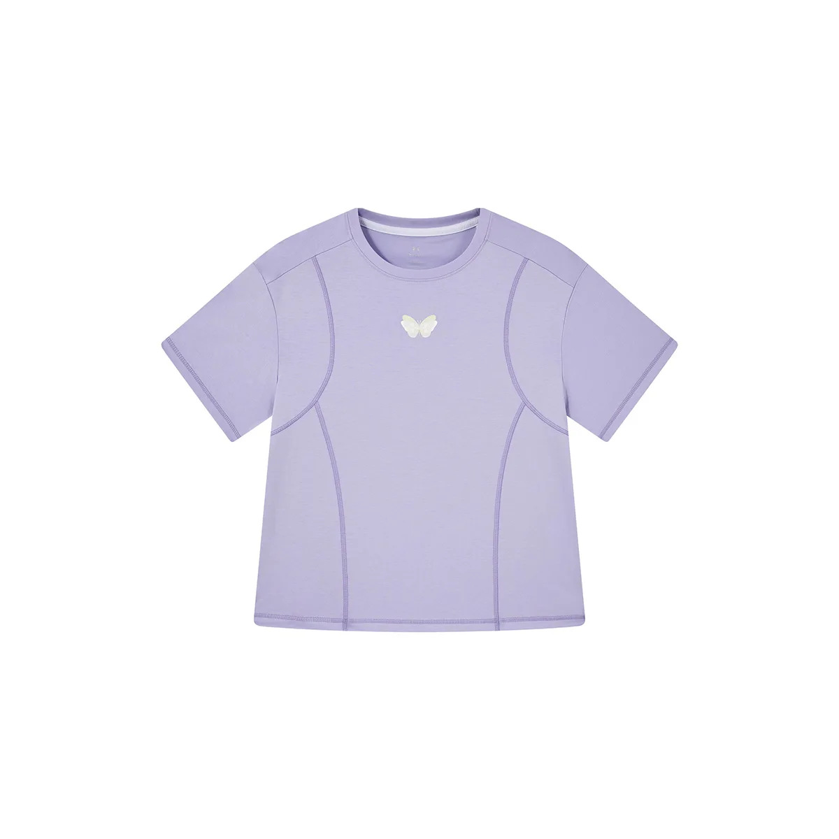 Футболка с круглым вырезом для школьников Under Armour, Lavender
