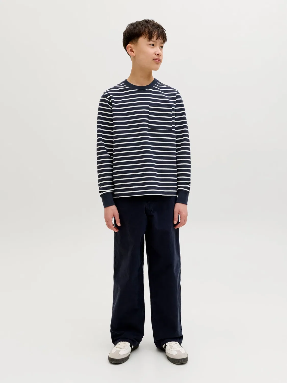 Свитшот с принтом JACK & JONES Junior, sky captain — фото 4