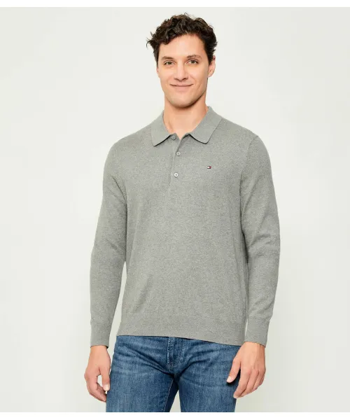 

Футболка поло Regular fit Tommy Hilfiger, серый