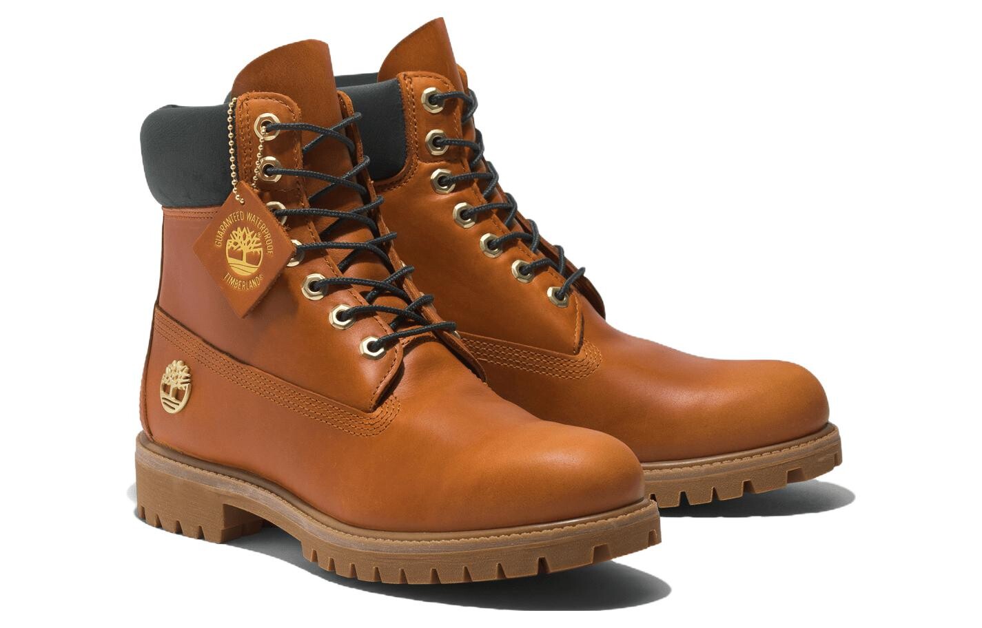 Мужские ботинки Timberland Martin из натуральной кожи, коричневый — фото 3