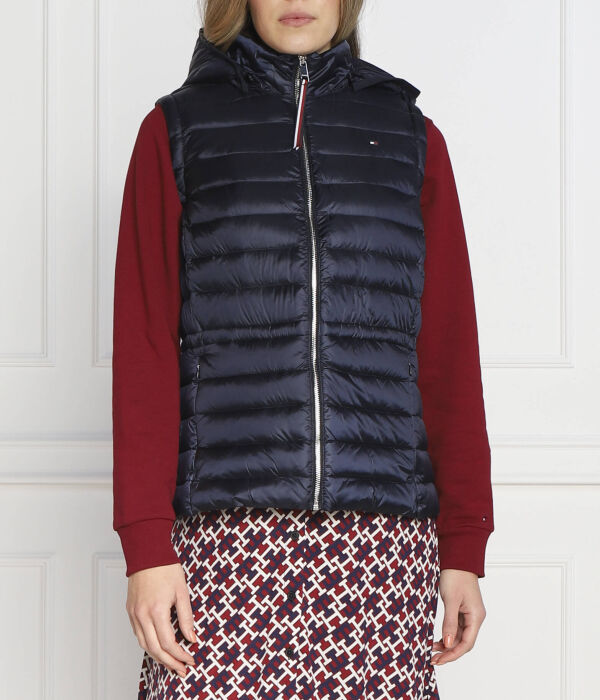 

Жилет женский Tommy Hilfiger пуховой стеганый, синий