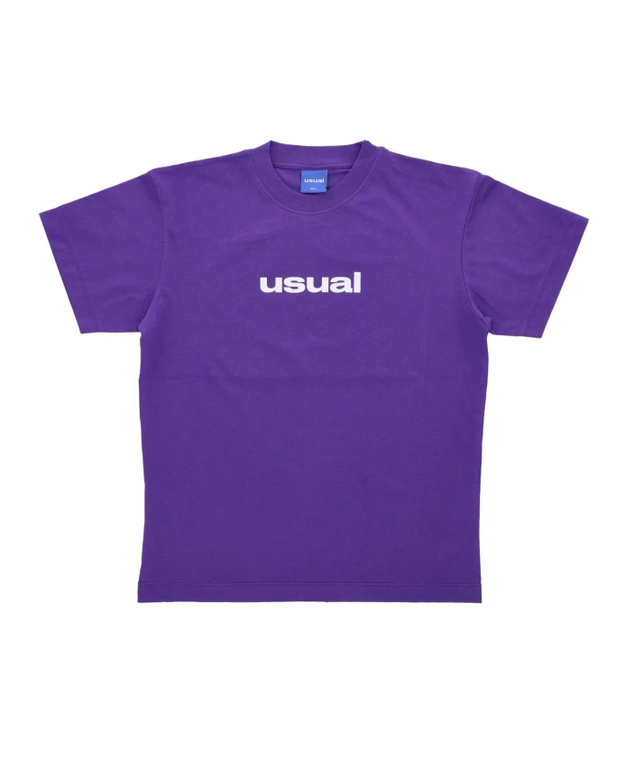 

Фиолетовая мужская футболка с уникальным принтом Usual, фиолетовый