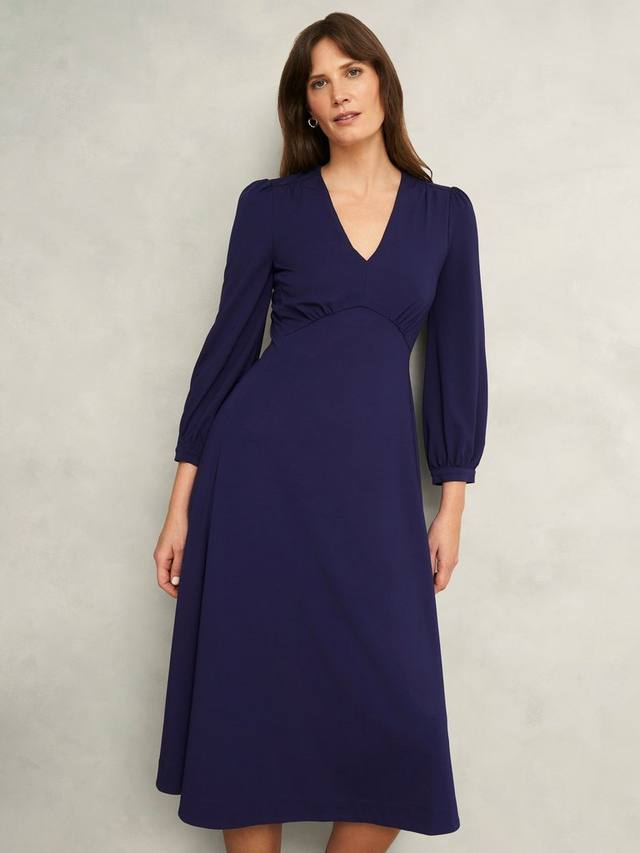 

Платье агаты понте Hobbs, цвет Rich Navy Blue