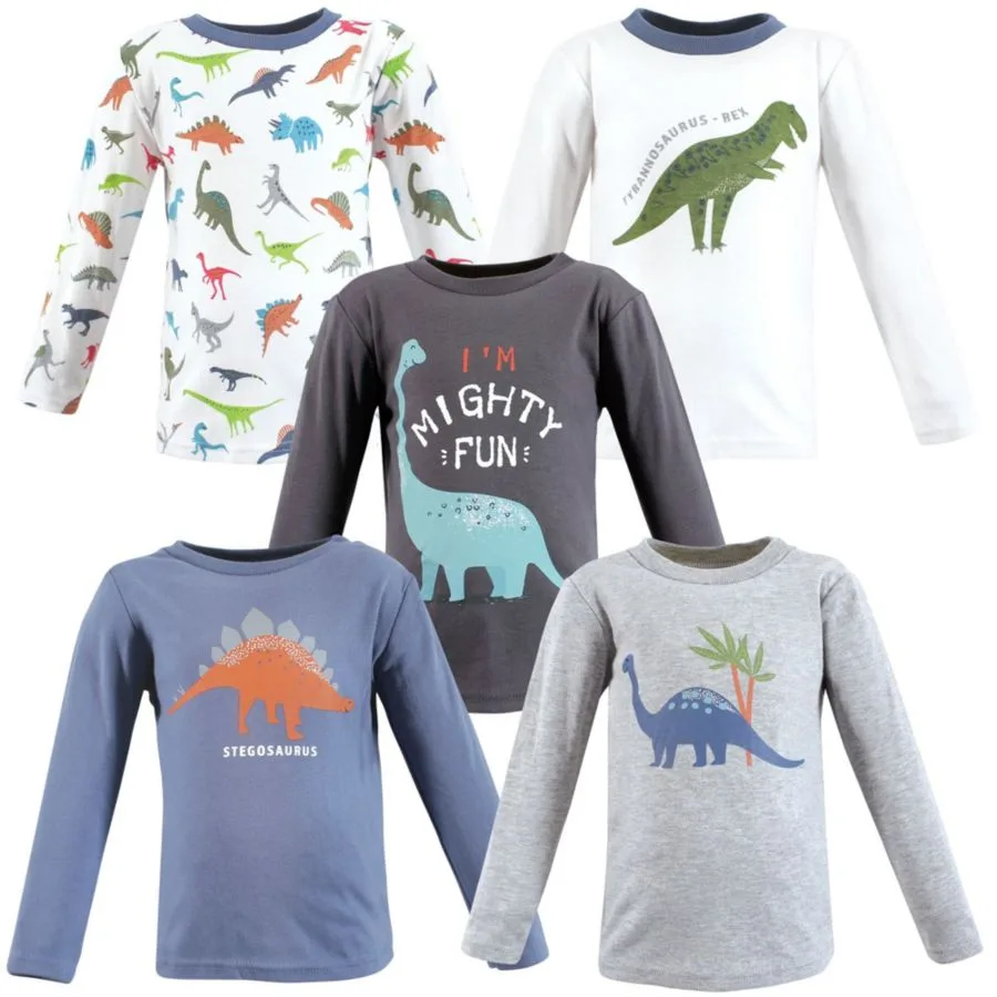 Повседневные рубашки с длинными рукавами Hudson Baby, Dinosaur