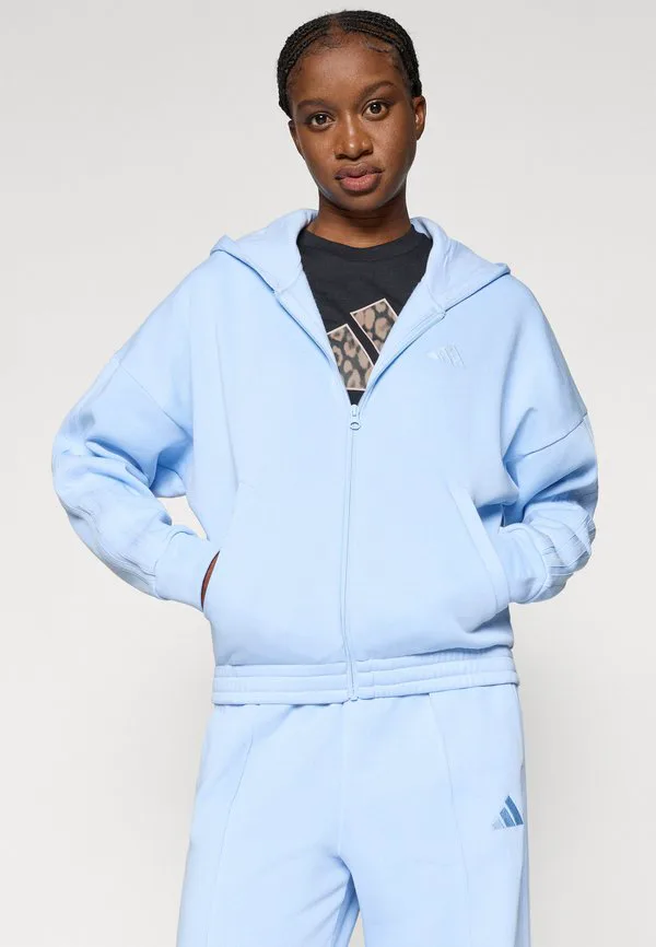 Энергичный спортивный костюм Adidas Sportswear, Glow Blue — фото 4