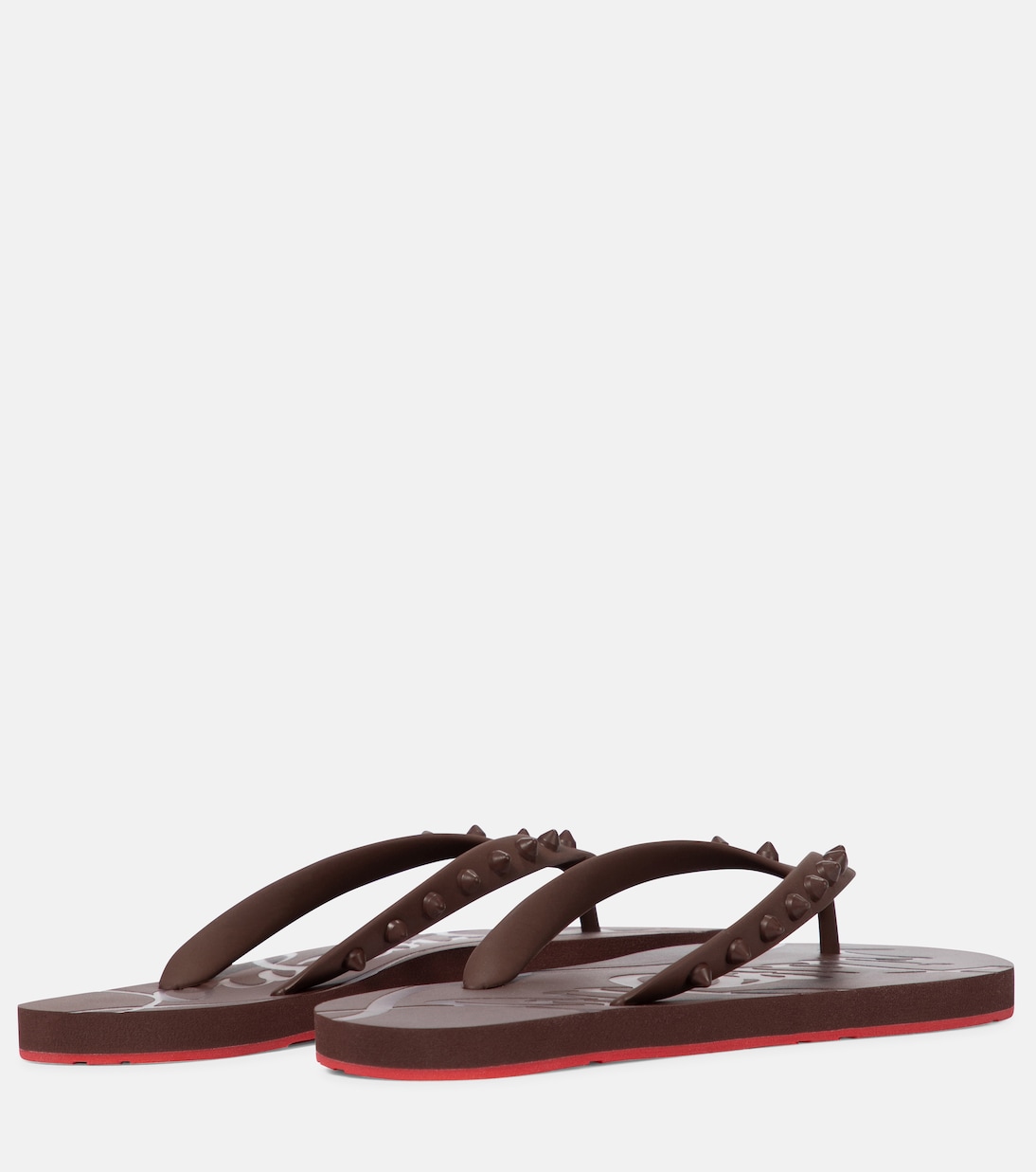 Шлепанцы Loubi Flip Christian Louboutin, Nude 8