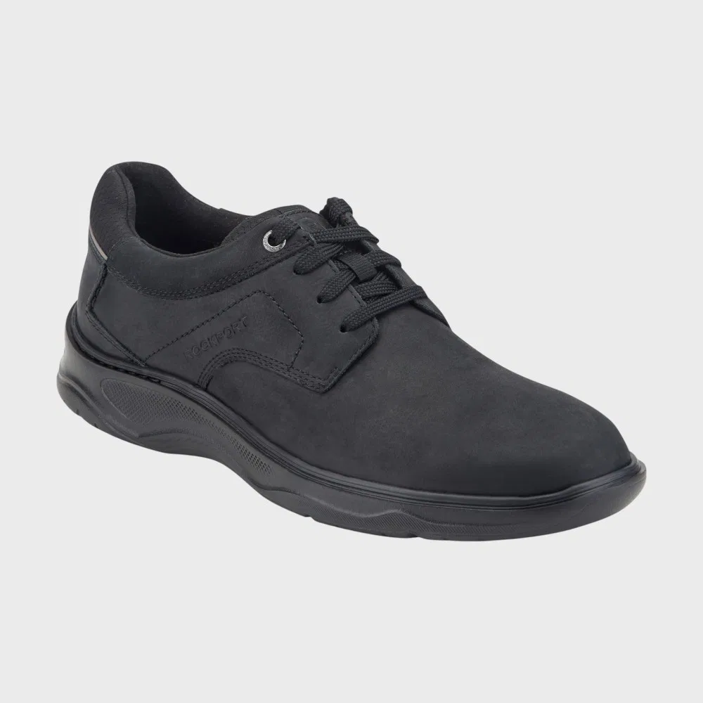 Мужские чёрные туфли со шнуровкой Colden Laceup от Rockport