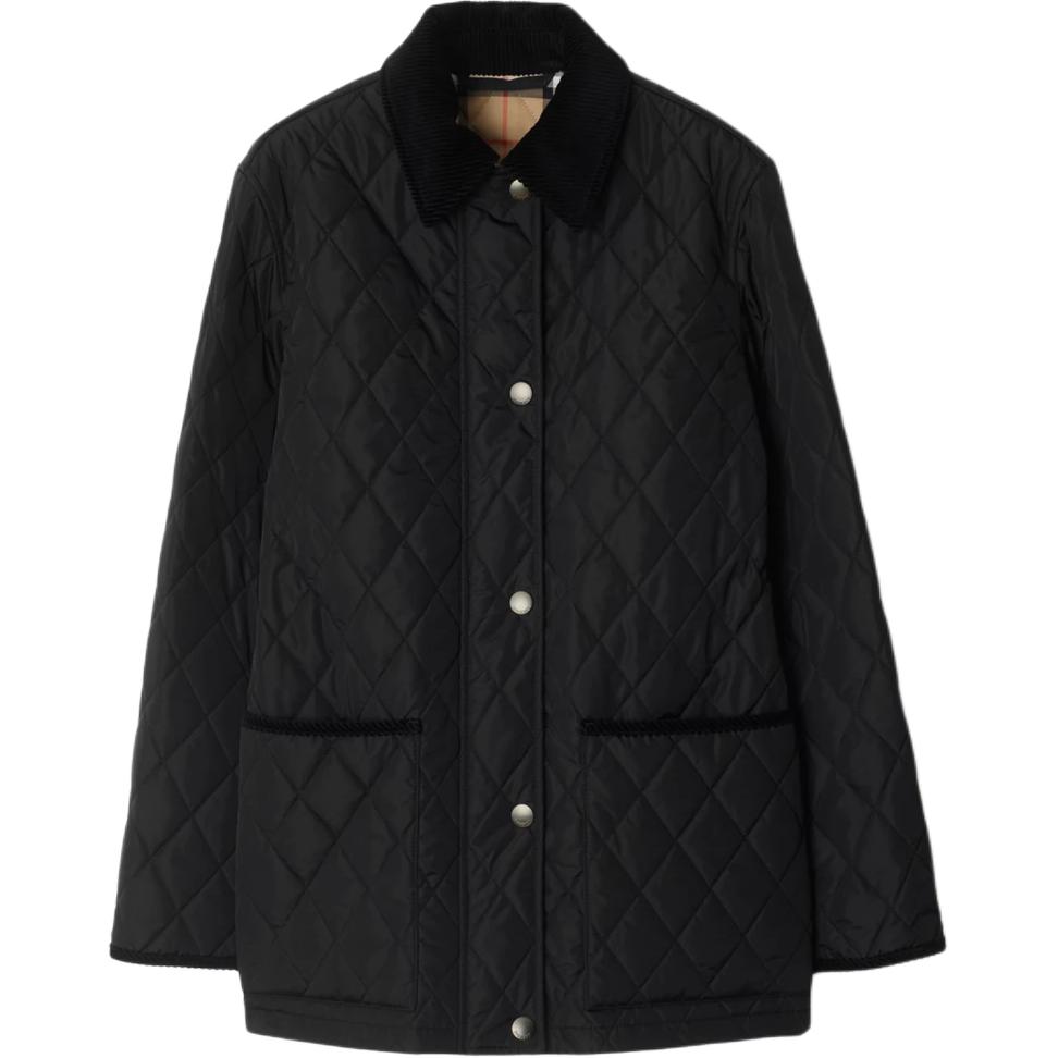 

Burberry Стеганая куртка, Black