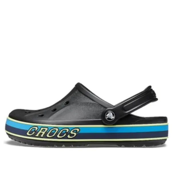 

Кроссовки bayaband sport band clog 'black multicolor' Crocs, черный
