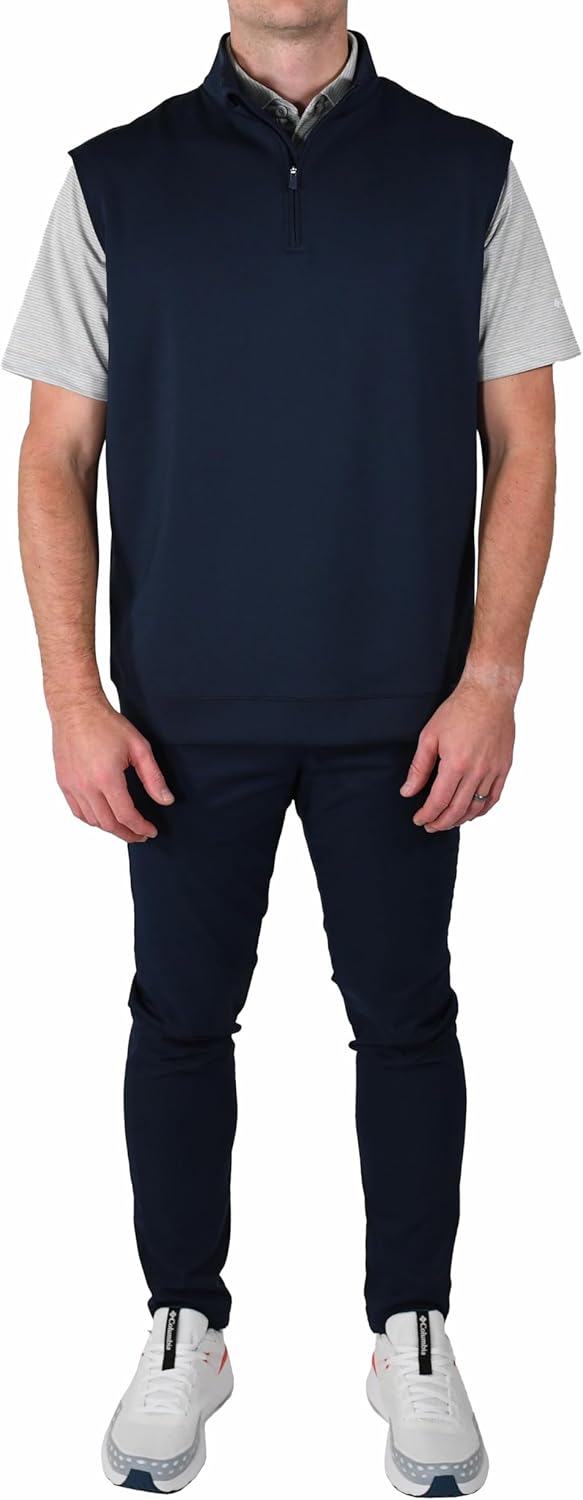 

Columbia Golf мужская жилетка Omni-Wick Wickhams Hills, Collegiate Navy