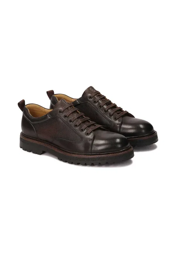 Кроссовки Olegos smart lace ups Kazar, коричневый — фото 4