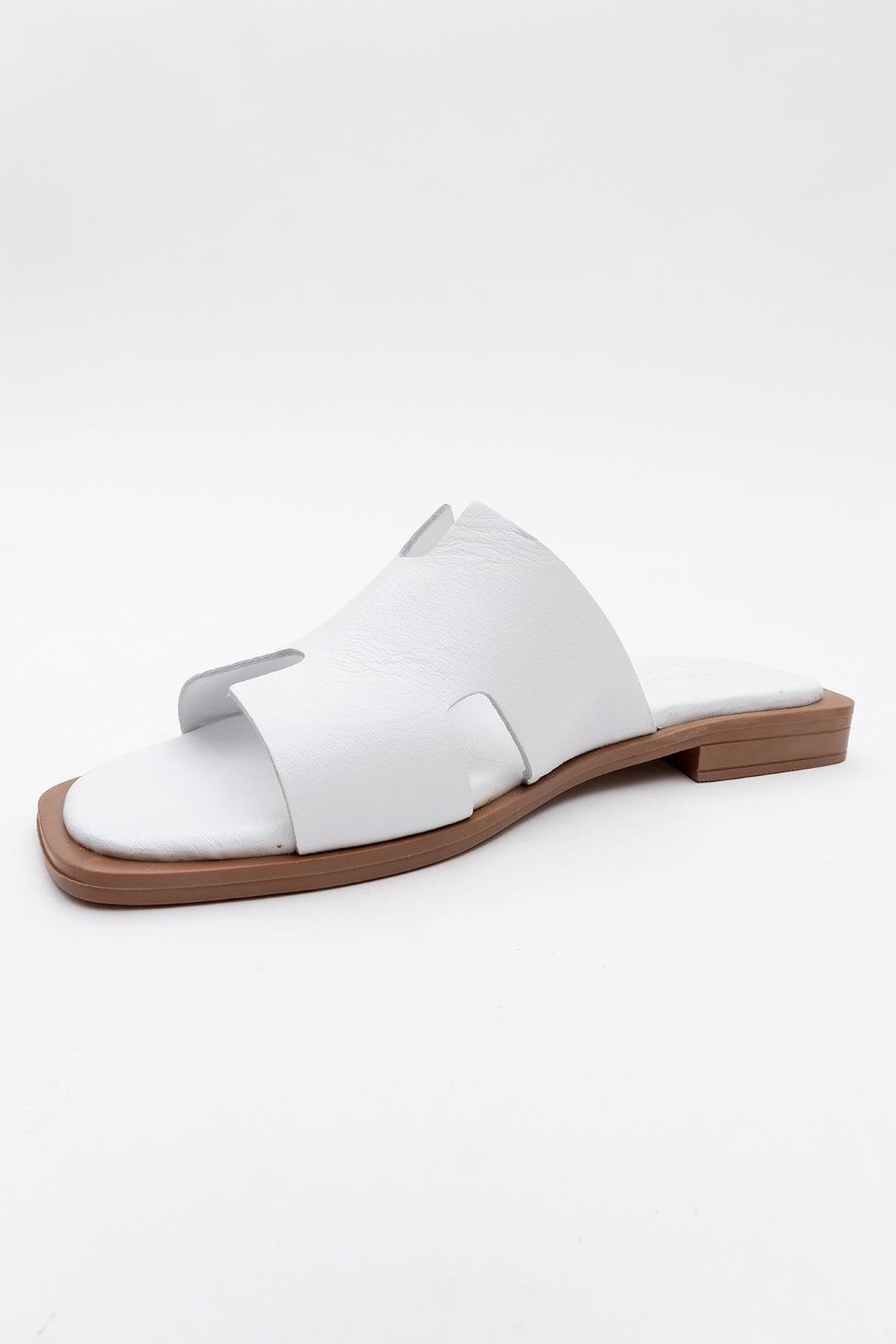 Jez Кожаные Сланцы (Женские) Forever & Always Shoes, черный — фото 4
