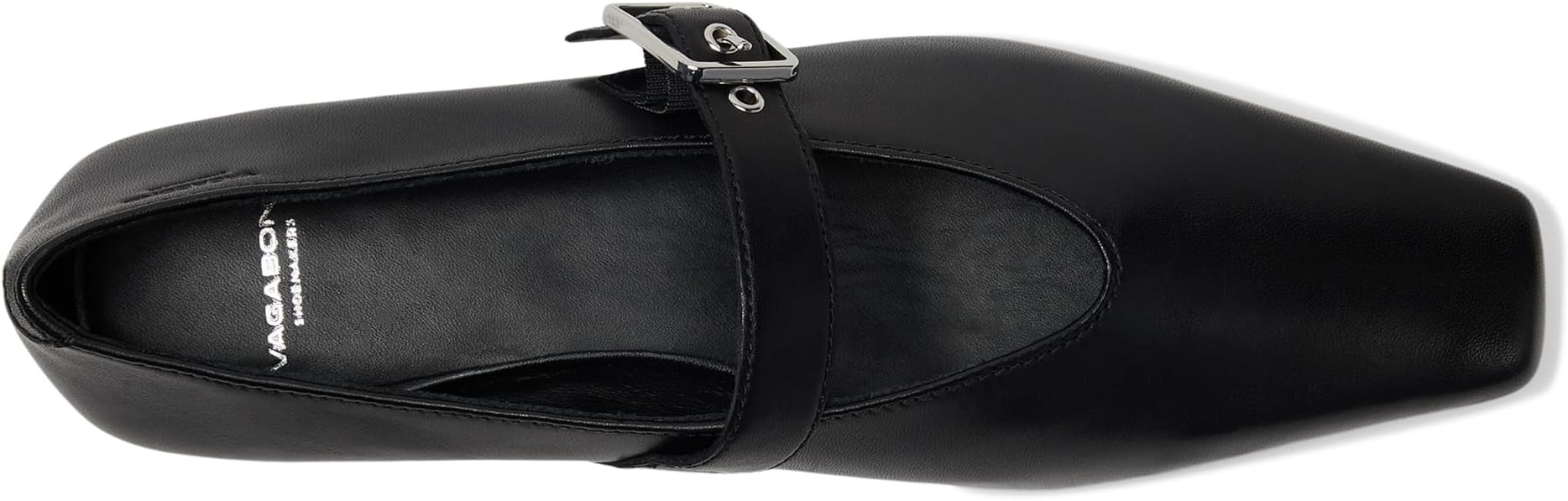 Балетки Vagabond Shoemakers Wioletta Leather Maryjane Flat, Black — фото 2