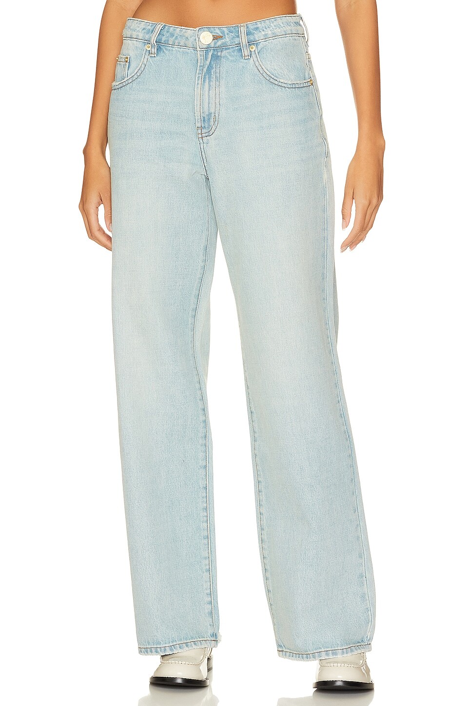 

Джинсы One Teaspoon Jackson Wide Leg, цвет Kansas Blue