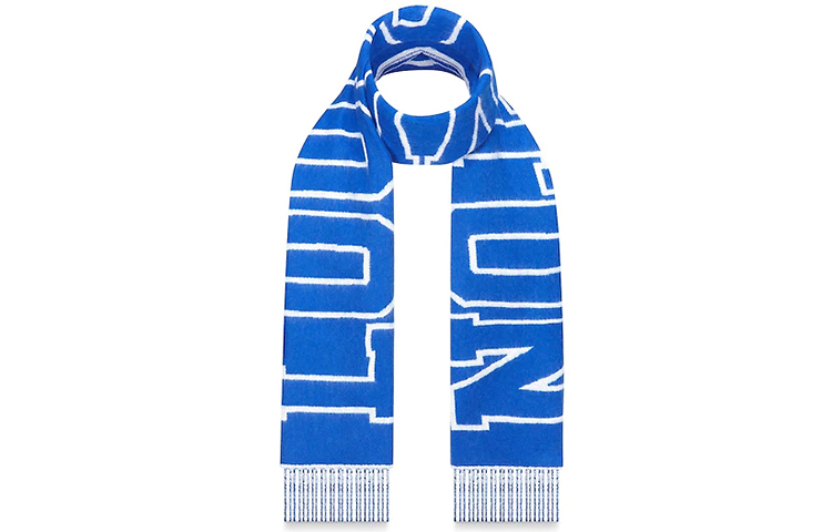 

LOUIS VUITTON Городской шарф унисекс, Blue