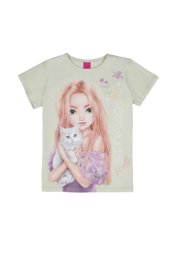 Футболка унисекс с принтом Top Model, Almost Aqua