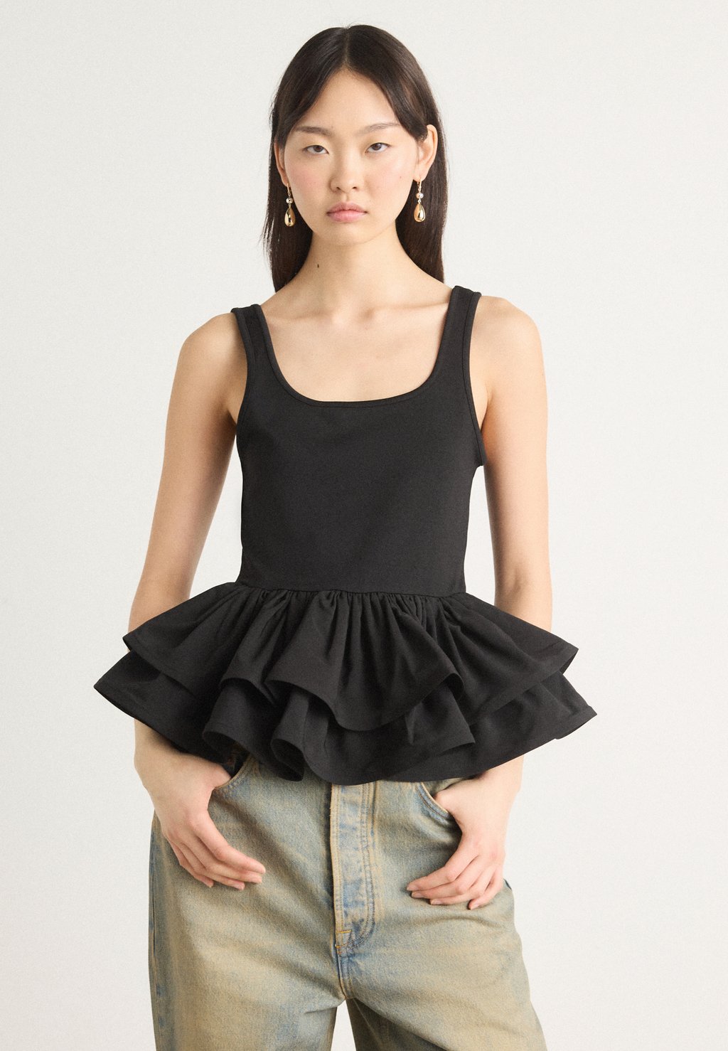 

Топ Blouse Cras, черный