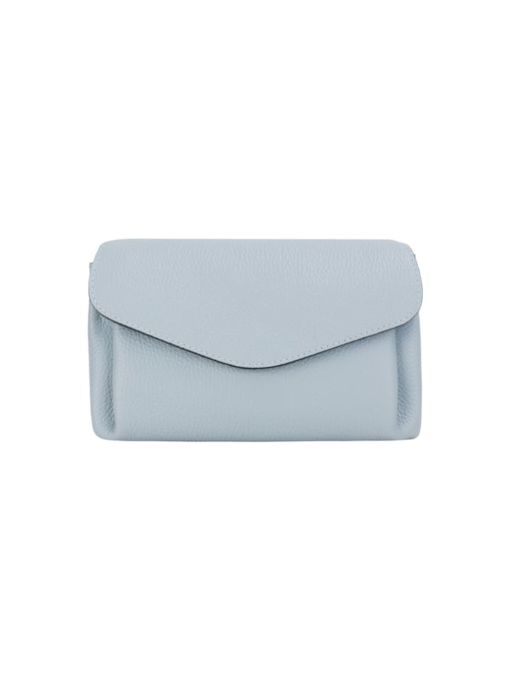 

Наплечная сумка faina Crossbody Bag Aus Leder, светло-синий