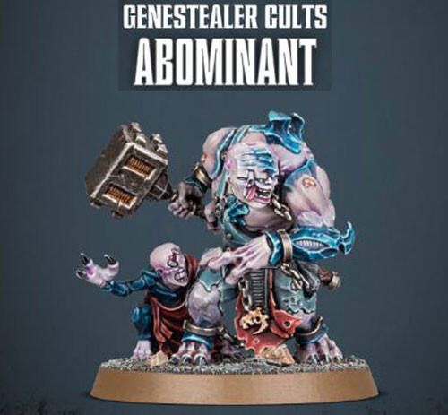 

Миниатюра Games Workshop Warhammer 40K: Genestealer Cults - Abominant