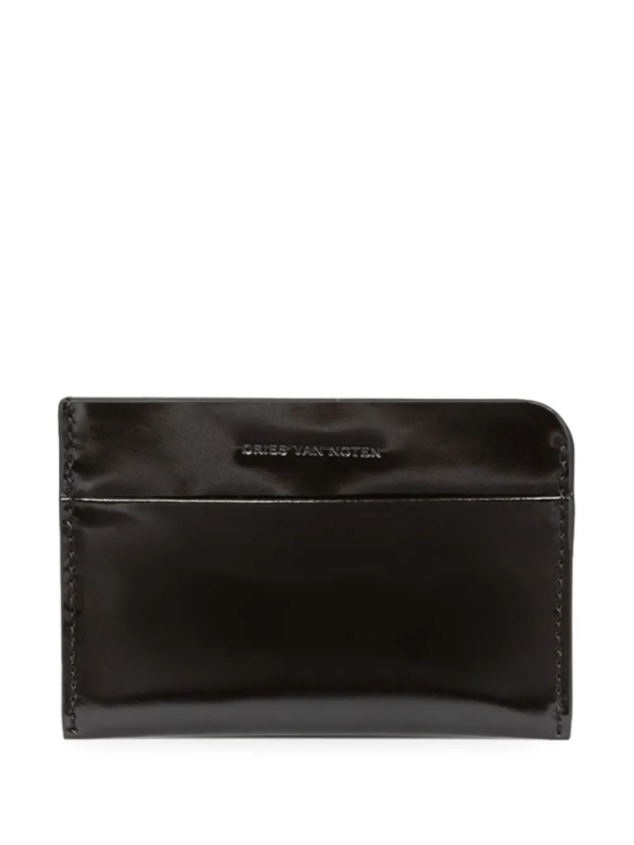 

DRIES VAN NOTEN кожаный картхолдер, черный
