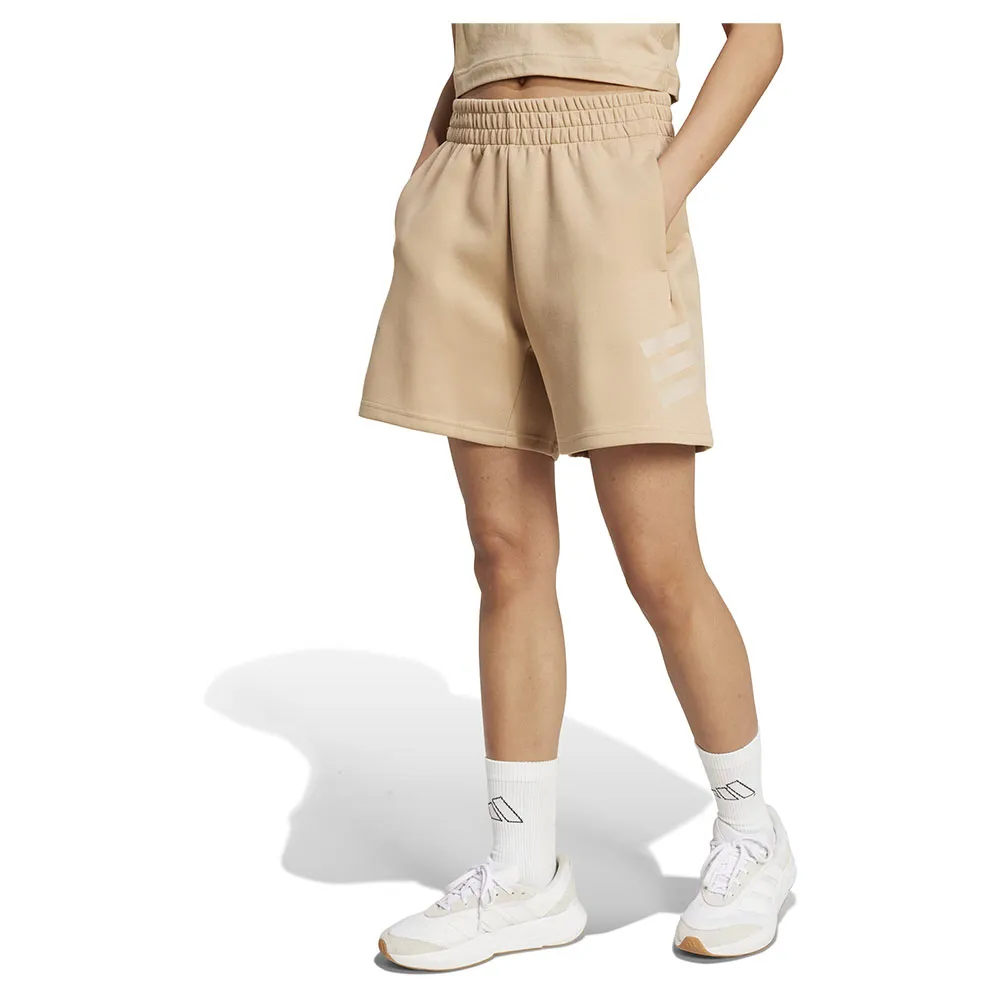 

Шорты adidas Future Icons 3 Stripes shorts, бежевый