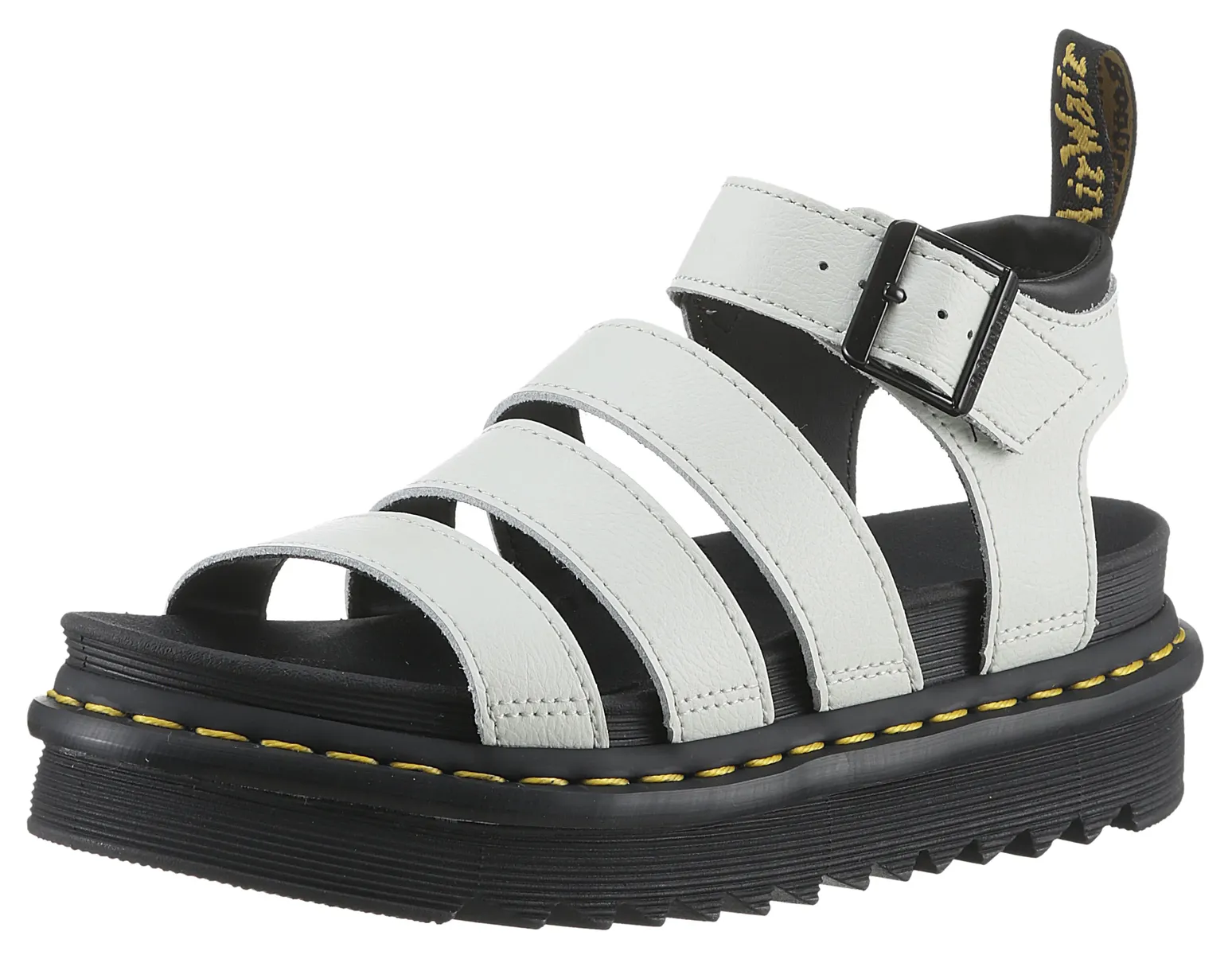

Босоножки на платформе DR. MARTENS "Blaire Hydro", летняя обувь, босоножки, каблук на платформе, застежка-пряжка, цвет Blaire Smoked Mint Athena