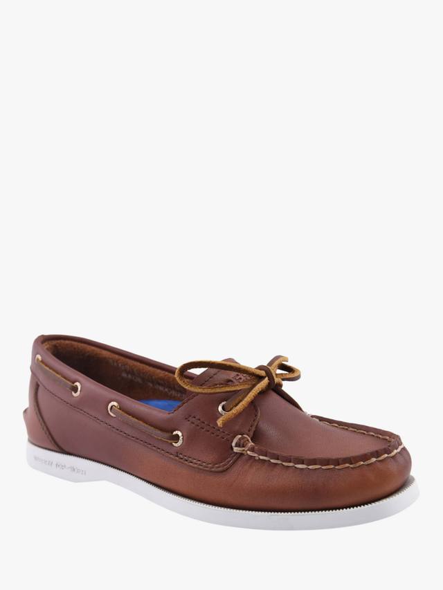 Аутентичные оригинальные лодочные туфли с одним глазком Sperry, Brown — фото 2