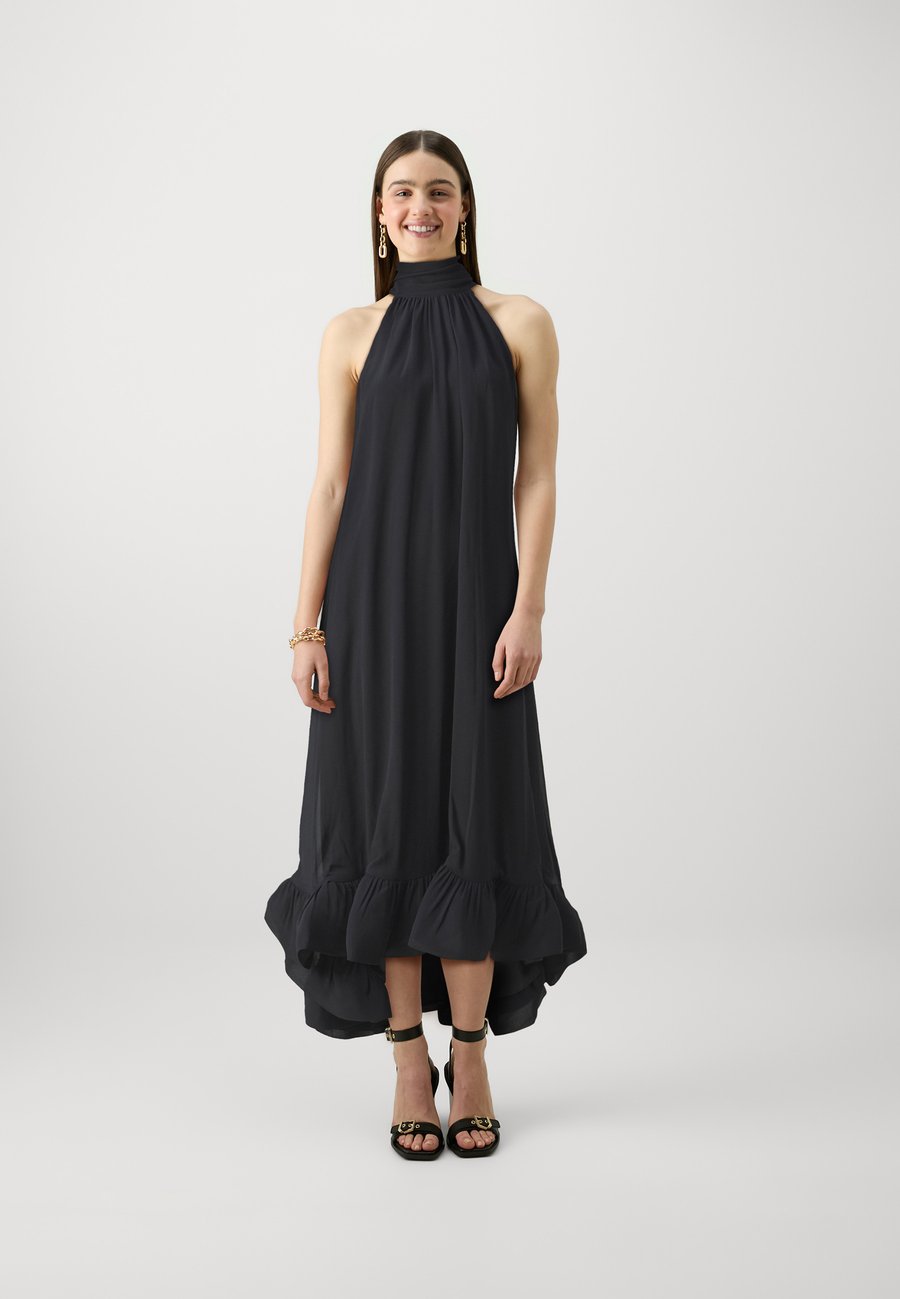 

Платье Malina SABRINA HALTER NECK RUFFLED DRESS, Black