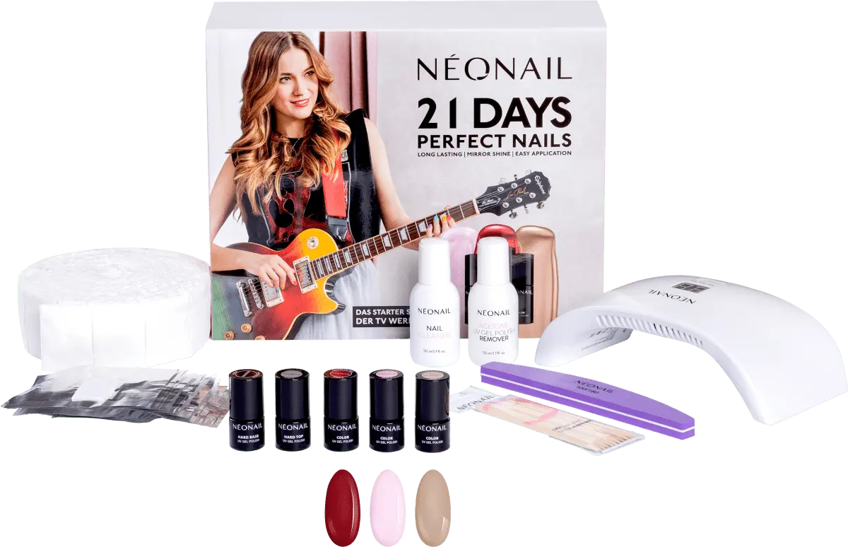 

UV Maniküre 21 Days Perfect Nails Starter Set 1 NÉO