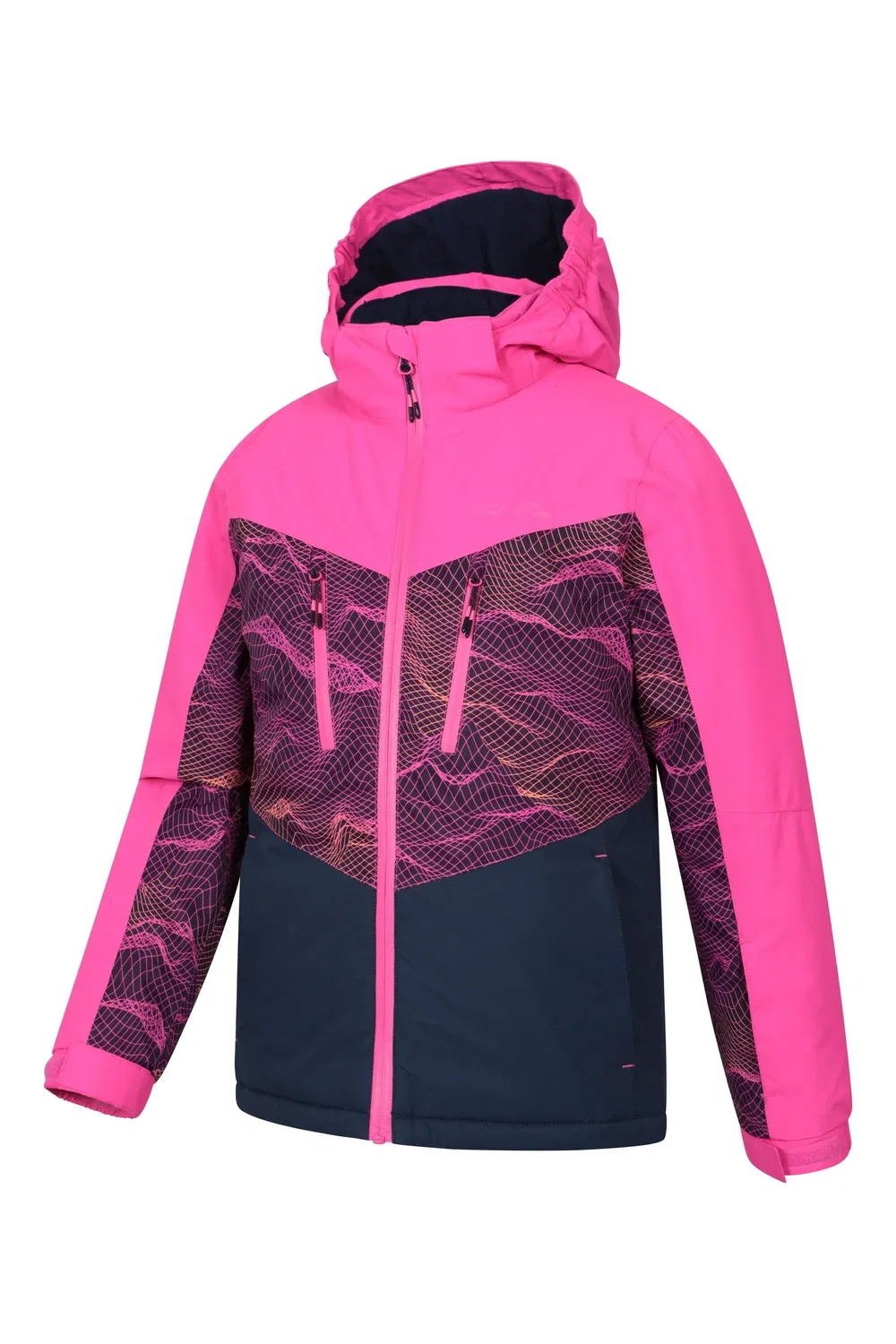 Детская Ski куртка Mountain Warehouse Storm Extreme II, темно-розовый — фото 4