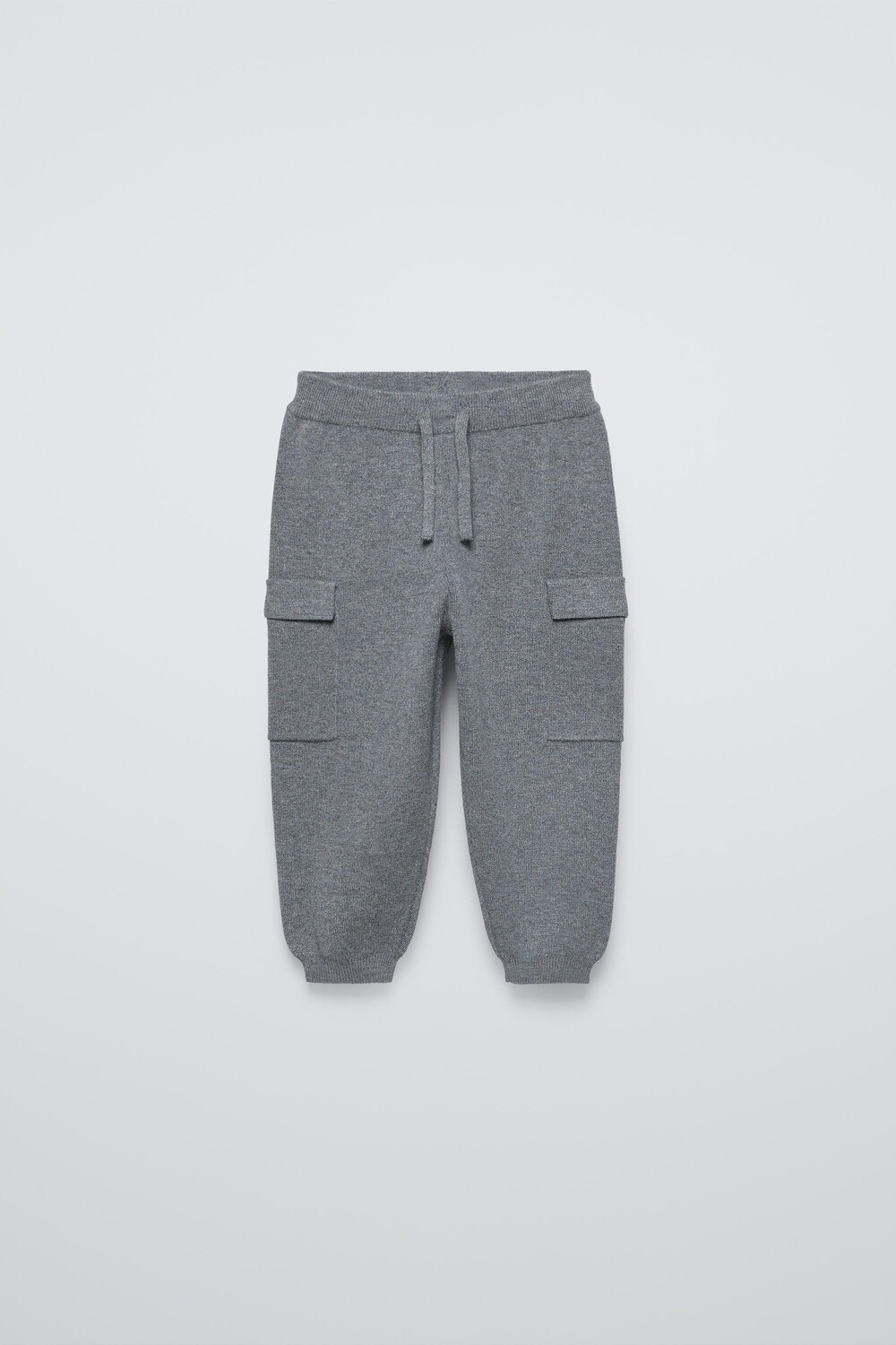 

Брюки для спорта карго ZARA, средне-серый