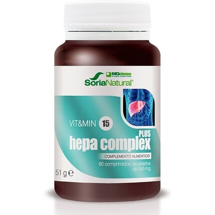 

Soria Natural HEPACOMPLEX Plus 60 таблеток 850 мг