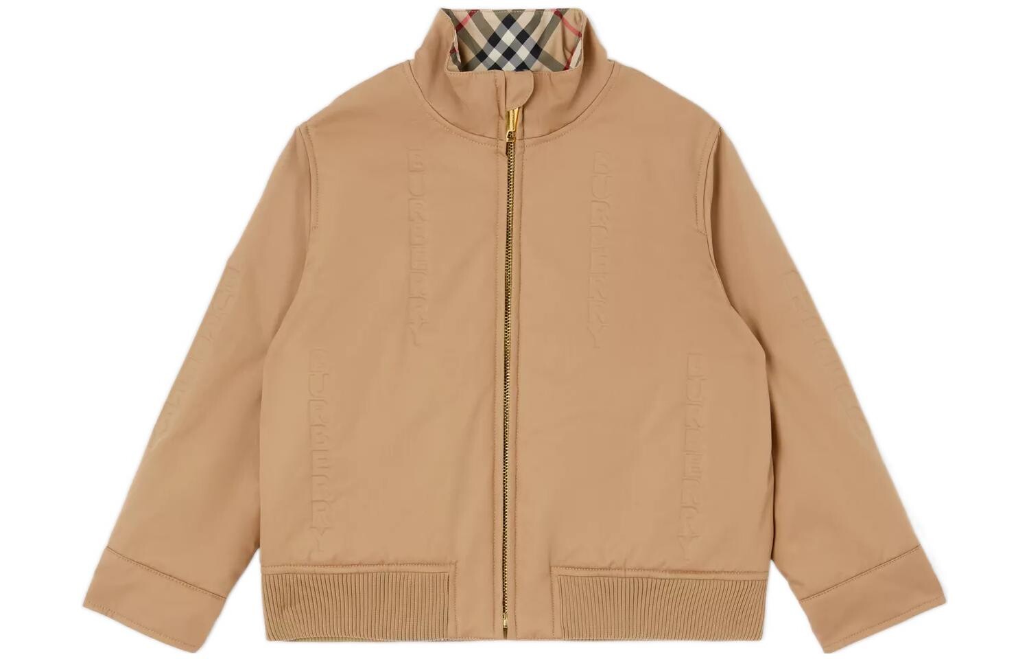 

Детская куртка Burberry, цвет Light Beige