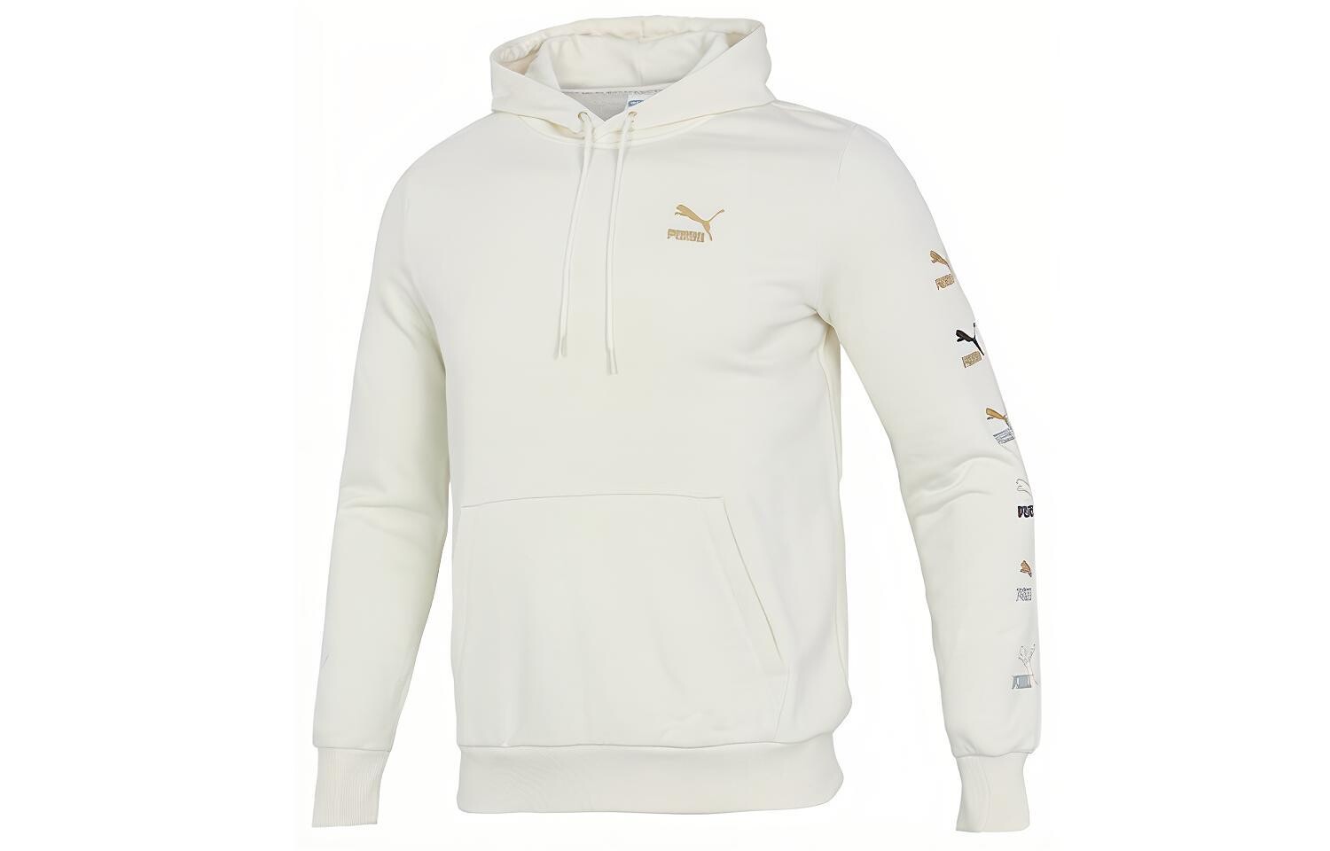 

Толстовка мужская цвета слоновой кости Puma, белый
