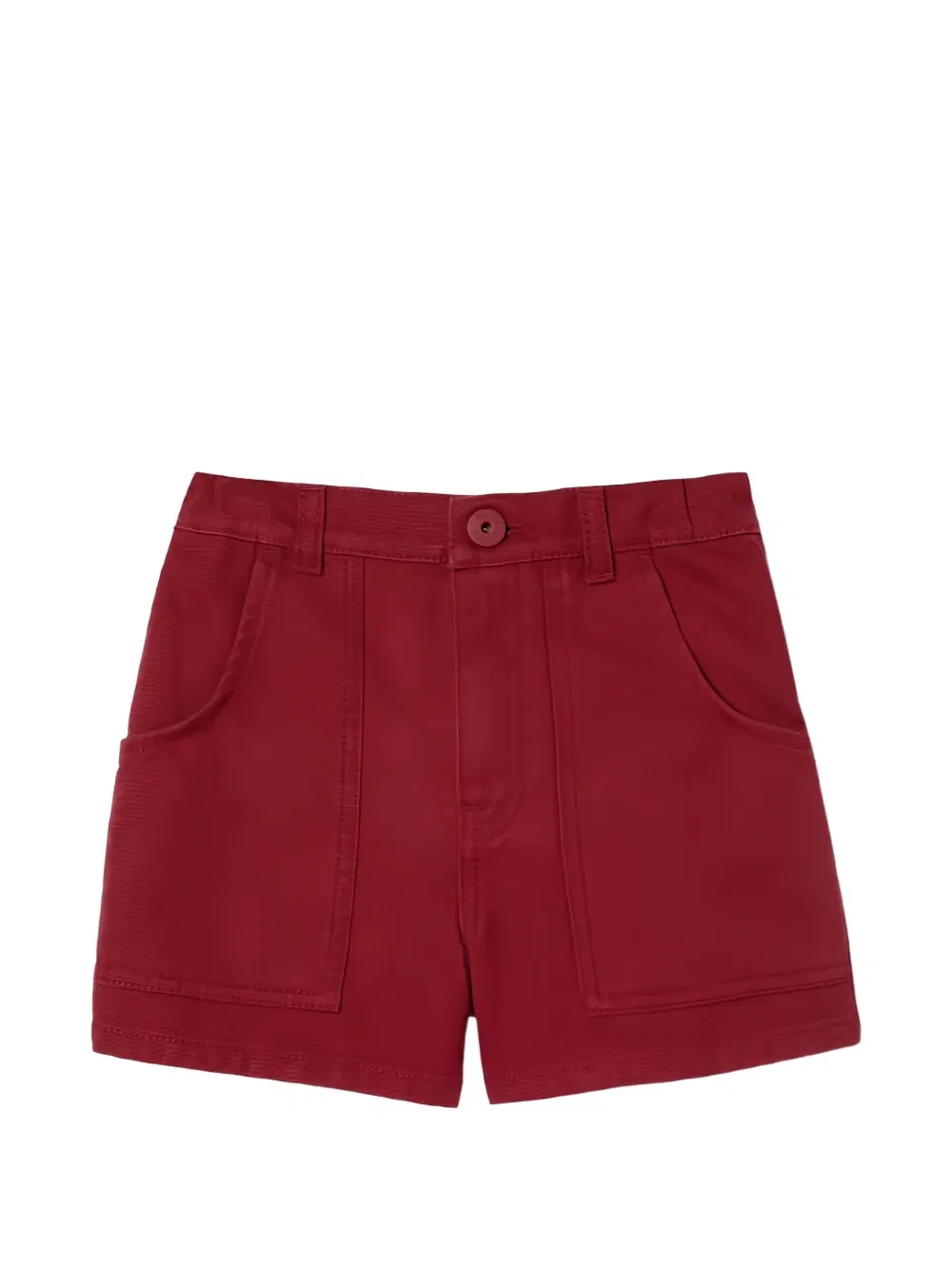 Шорты с накладными карманами Gucci Kids, красный