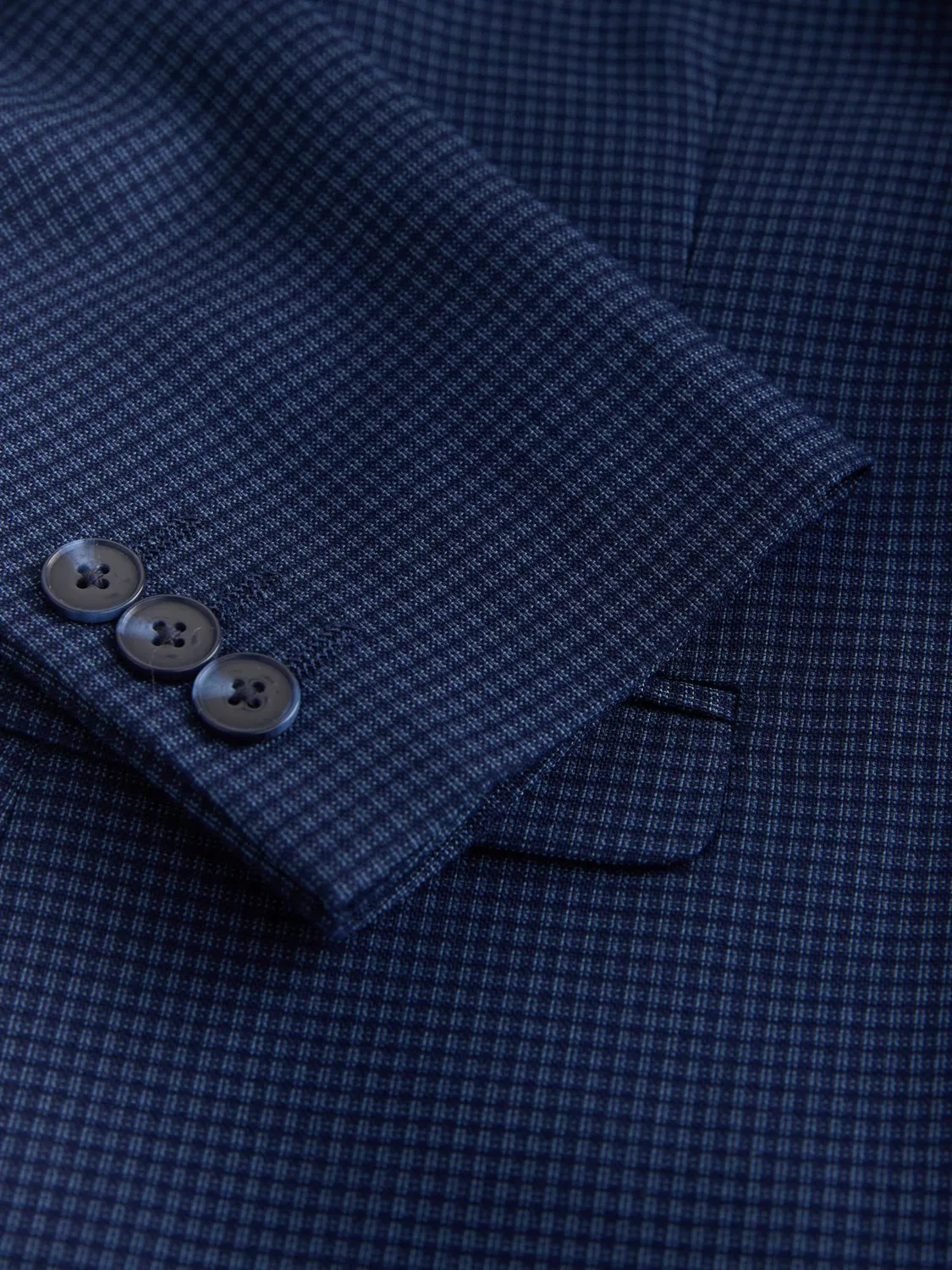 Пиджак приталенного кроя Next, Navy/Dark Blue — фото 3