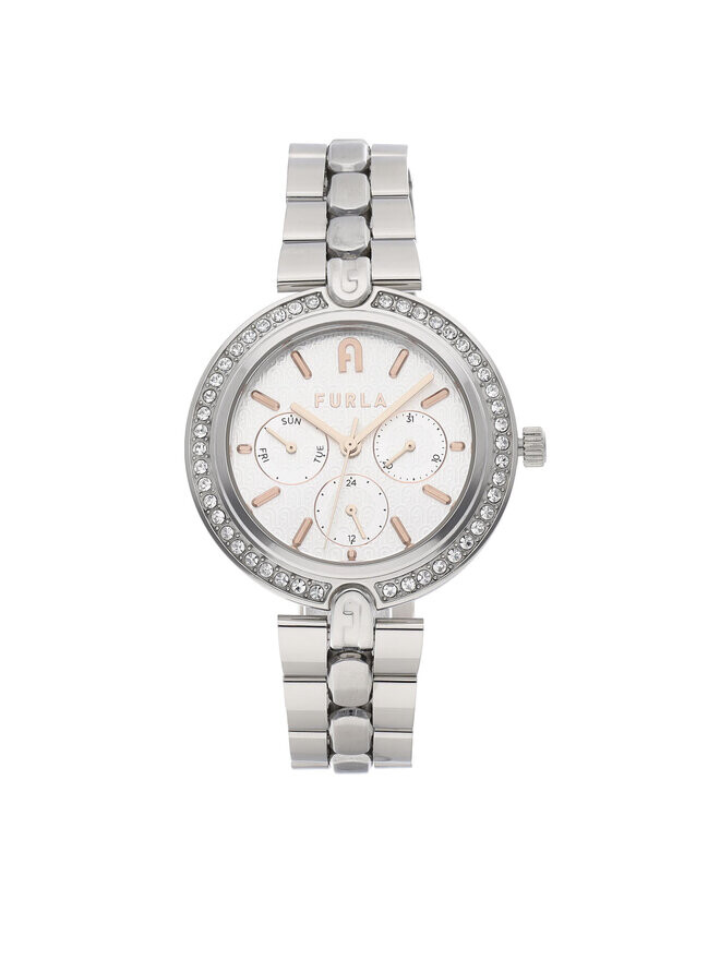 

Часы Logo Links Furla, серебро