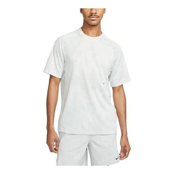 

Футболка dri fit adv aps с короткими рукавами фитнес-топ Nike, белый